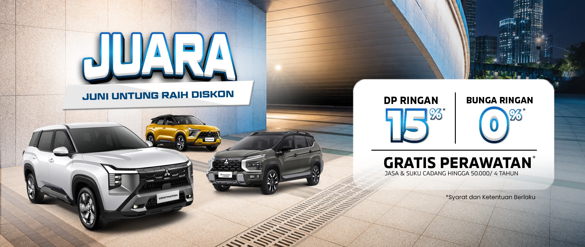 Promo Sardana Terbaru Juni 2026. JUARA! Nikmati harga & promo terbaru Mitsubishi Motors bersama Sardana
